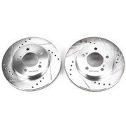 Power Stop 93-02 Mercury Villager Front Evolution Drilled & Slotted Rotors - Pair