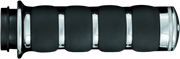Kuryakyn ISO Grips Without Throttle Boss Throttle-By-Wire Chrome