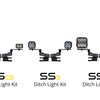 Diode Dynamics 17-22 Ford Super Duty Stage Series Backlit Ditch Light Kit