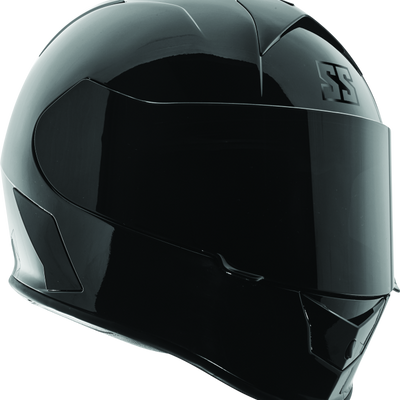 Speed Helmet and Strength SS900 Solid Speed Helmet Gloss Black - Medium