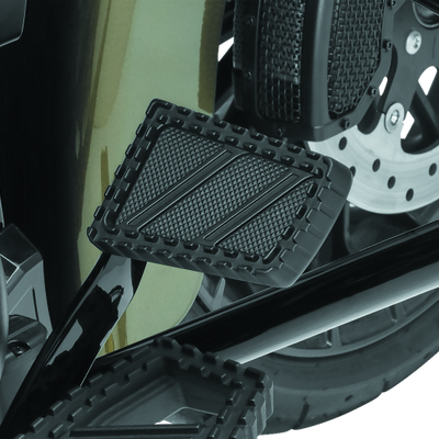 Kuryakyn Riot Brake Pedal Pad FL Models Satin Black