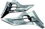 Kuryakyn Louvered Battery Box Covers 12-17 Honda GL1800 Chrome