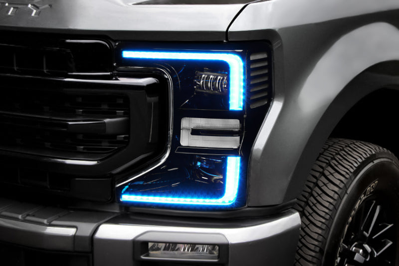 Oracle 2022 Ford F250/350 Super Duty Dynamic ColorSHIFT Headlight DRL Kit w/Switchback