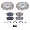 Power Stop 09-11 Nissan Murano Front Semi-Coated Rotor Kit