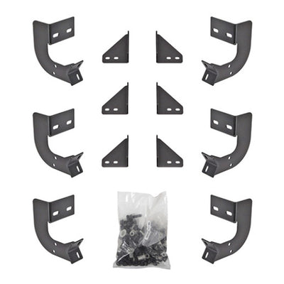Deezee 13-23 Dodge/Ram Ram Running Board Hex Bracket Kit