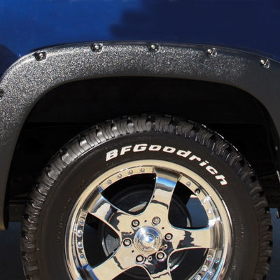 Lund 99-07 Chevy Silverado 1500 RX-Rivet Style Textured Elite Series Fender Flares - Black (4 Pc.)