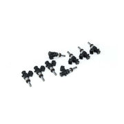DeatschWerks Bosch EV14 Universal 40mm Compact Matched Set of 8 Injectors 500cc (Extended Nozzle)