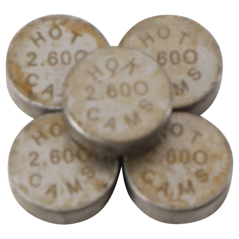 Hot Cams 08-13 Yamaha WR 250 R Dual Sport 250cc 2.60mm Shim Kit - 5 Pack