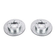 Power Stop 94-96 Ford Bronco Front Evolution Drilled & Slotted Rotors - Pair
