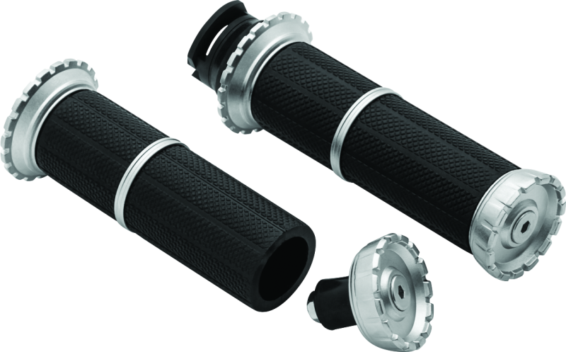 Kuryakyn Riot Grips Scout Silver