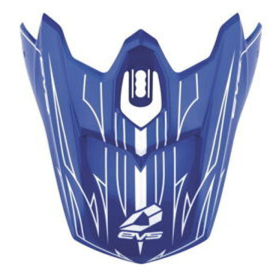 EVS T3 Pinner Visor - Blue/White