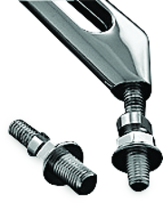 Kuryakyn Mirror Adapter Metric Chrome