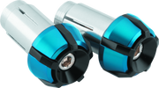 BikeMaster Anti-Vibration Bar Ends - Black/Blue