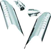 Kuryakyn Lower Leg Deflector Shields 00-13 Touring Chrome