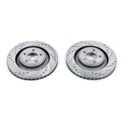 Power Stop 13-14 Chrysler 200 Front Evolution Drilled & Slotted Rotors - Pair