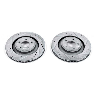 Power Stop 13-14 Chrysler 200 Front Evolution Drilled & Slotted Rotors - Pair