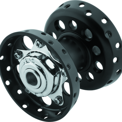 Bikers Choice 36-66 Big Twin Black Star Hub With Cone Style Bearing