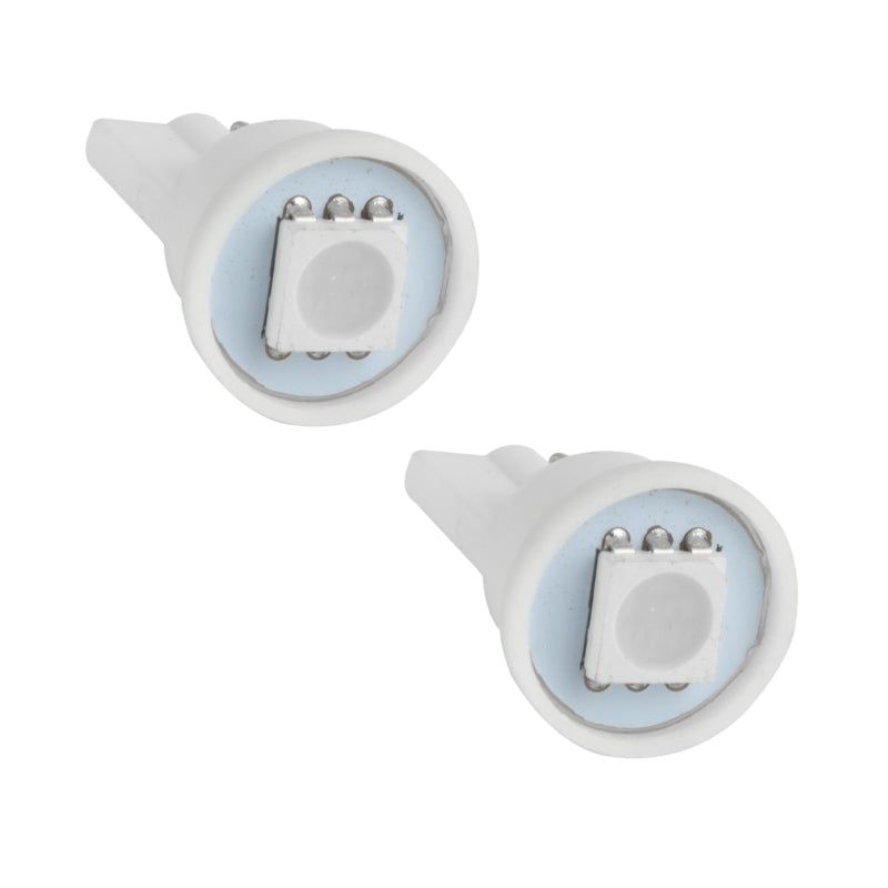Oracle T10 1 LED 3-Chip SMD Bulbs (Pair) - Green