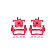 Power Stop 05-06 Saab 9-2X Rear Red Calipers w/Brackets - Pair