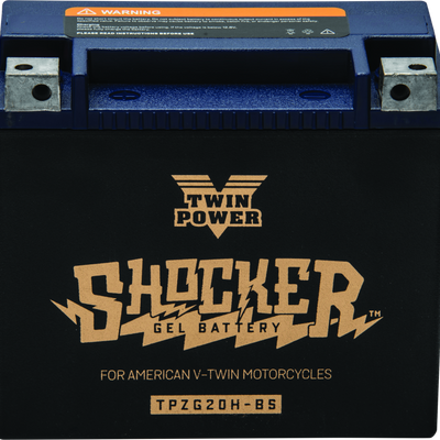 Twin Power YTX-20H Shocker Gel Battery Replaces H-D 65991-82B 310 CCA