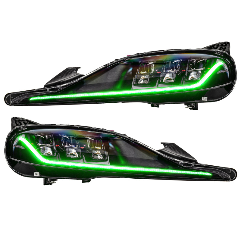 Oracle 20-21 Toyota Supra GR RGB+A Headlight DRL Kit - ColorSHIFT w/ BC1 Controller