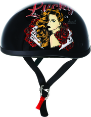 Skid Lids Lucky Lady Original Helmet - XS