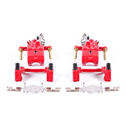 Power Stop 96-01 Infiniti I30 Rear Red Calipers w/Brackets - Pair