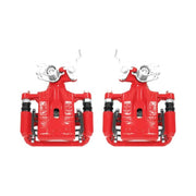 Power Stop 06-12 Ford Fusion Rear Red Calipers w/Brackets - Pair