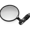 CRG Hindsight EXO Folding 3 in. Round Bar-End Mirror Left - Black