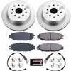 Power Stop 93-94 Lexus LS400 Rear Z17 Evolution Geomet Coated Brake Kit