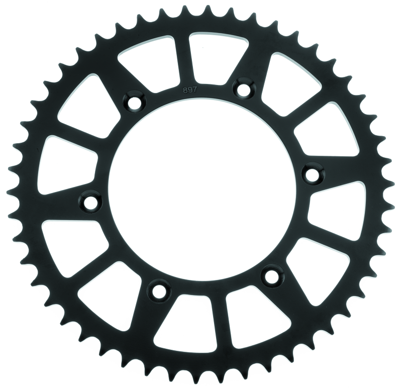 BikeMaster Husaberg Husqvarna KTM Rear Steel Sprocket 520 52T - Black