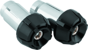 BikeMaster Anti-Vibration Bar Ends - Black/Black