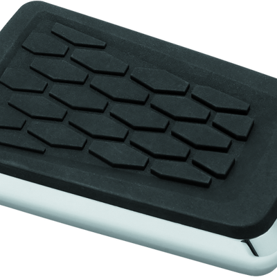 Kuryakyn Hex Brake Pedal Pad Chrome