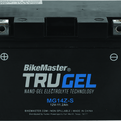BikeMaster TruGel Battery - MG14Z-S