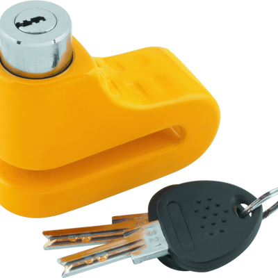 Bully Lock Disc Lock 5.5mm - Yellow