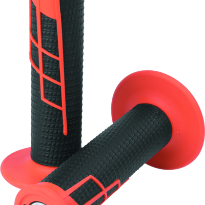 ProTaper Clamp-On 1/2 Waffle Grip - Orange/Black