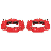 Power Stop 03-09 Toyota 4Runner Front Red Calipers w/o Brackets - Pair