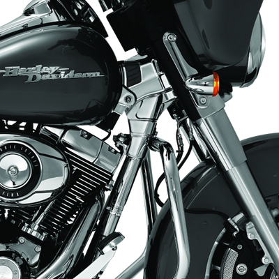 Kuryakyn Neck Cover For 09-13 Touring Models Chrome