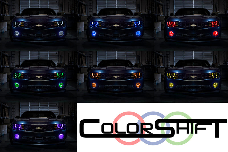 Oracle Chevrolet Camaro RS 10-13 Halo Kit - ColorSHIFT