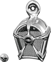 Kuryakyn Mach 2 Horn Cover Chrome With Black Mesh