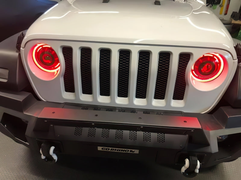 Oracle Oculus Bi-LED Projector Headlights for Jeep JL/Gladiator JT - w/ BC1 Controller