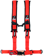 DragonFire Racing Harness- H-Style- 4-Point- 2in Buckle- Orange