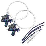 Oracle 21-22 Ford Bronco Headlight Halo Kit w/DRL Bar - Base Headlights -w/No Controller