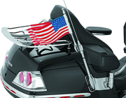 Kuryakyn Antenna Flag Mount With Flag 01-17 GL1800 Chrome