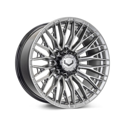 Vossen HFX-6 18x9 - 6x139.7 - ET0 - Super Deep Face - 106.1 - Hyper Gunmetal Wheel