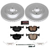 Power Stop 01-06 BMW 330Ci Rear Z23 Evolution Sport Coated Brake Kit