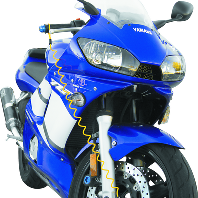 Bully Lock Reminder Disc Cable 4 ft. - Yellow