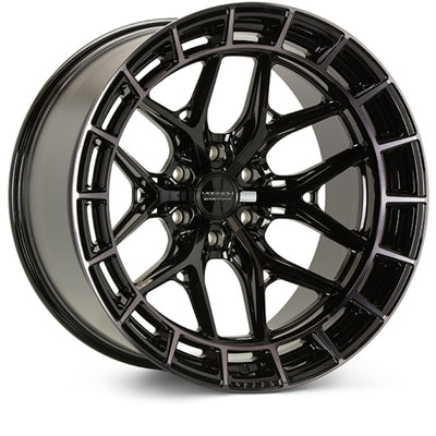 Vossen HFX-1 24x10 / 6x135 / ET25 / Deep / 87.1 CB - Tinted Gloss Black Wheel