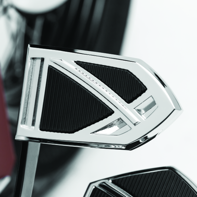 Kuryakyn Phantom Brake Pedal Pad For 18-Up FL Softails Chrome