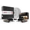 Power Stop 2003 Dodge Durango Rear Z17 Evolution Geomet Coated Brake Kit